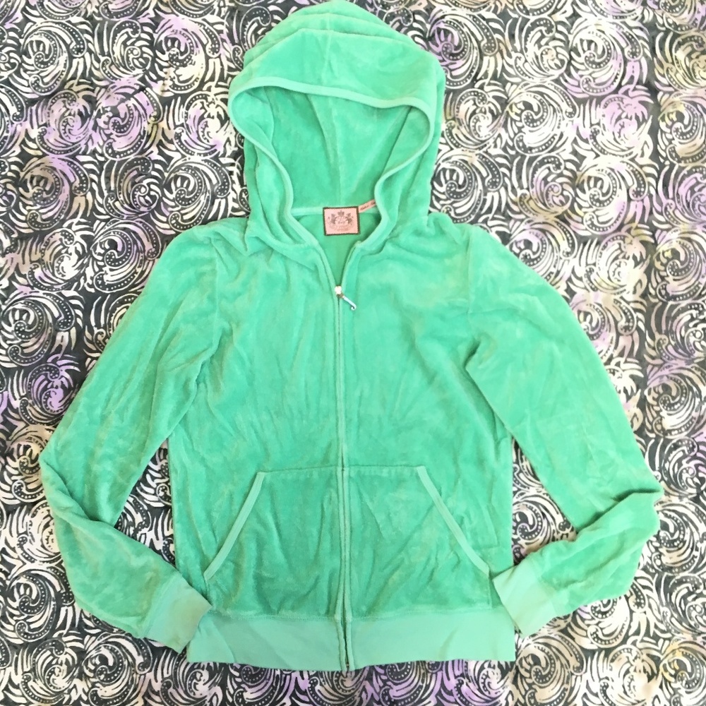 Juicy Couture Terry Cloth Hoodie - L